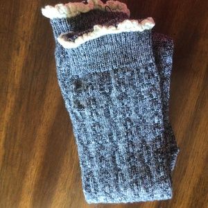 New never worn knee high boot socks